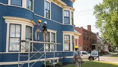 Painting services in Providence, RI for residential and commercial interiors and exteriors