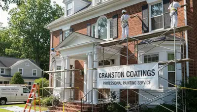 Painting contractor in Providence, RI providing professional interior and exterior painting services