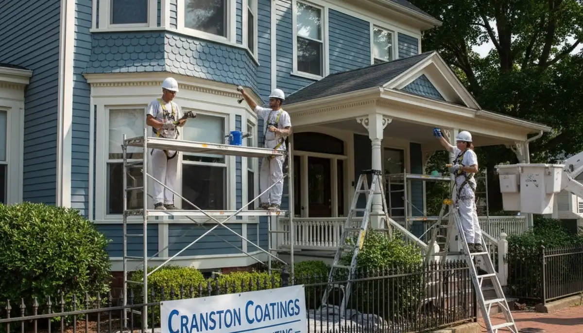 Providence RI painting contractor serving residential and commercial interior and exterior painting projects