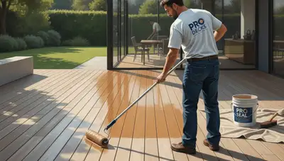 Deck sealing in Providence, RI by Providence Paint Pros for weather protection