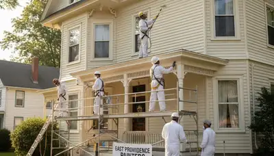 Painting services in Providence, RI for residential and commercial properties