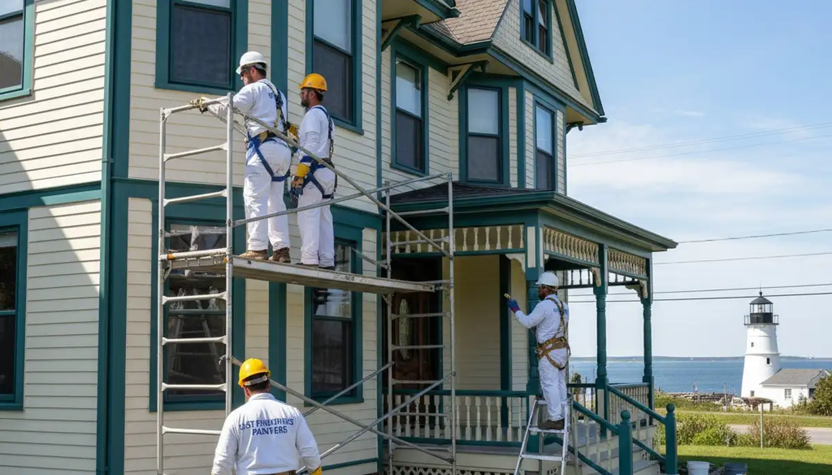 Providence, RI painting contractor showcasing professional interior and exterior painting services
