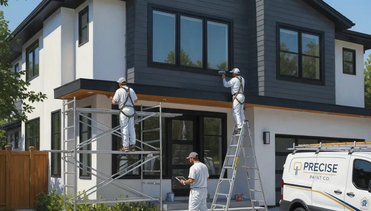 Exterior house painting in Providence, RI by Providence Paint Pros for lasting weather protection