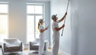 Providence, RI interior house painting by Providence Paint Pros for a fresh, professional home finish