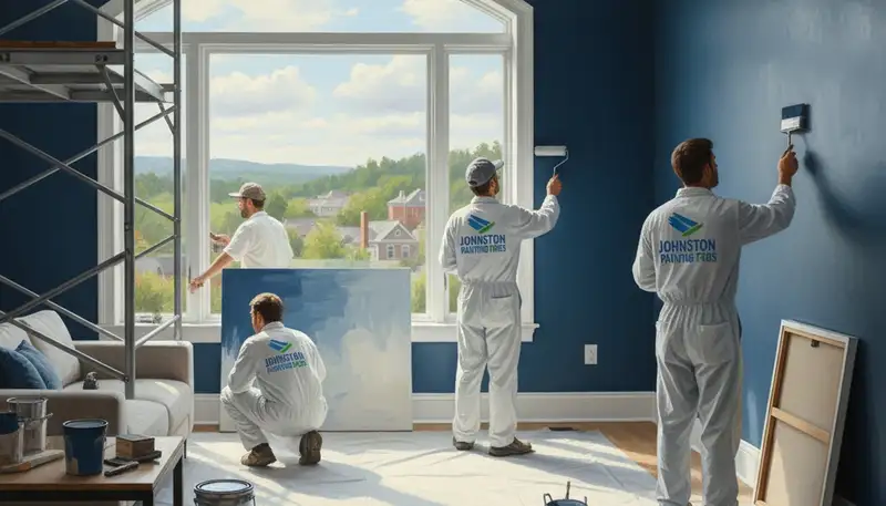 Painting contractor serving Providence, RI with professional interior and exterior painting services
