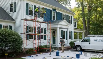 Professional painting service in Providence, RI for residential and commercial properties