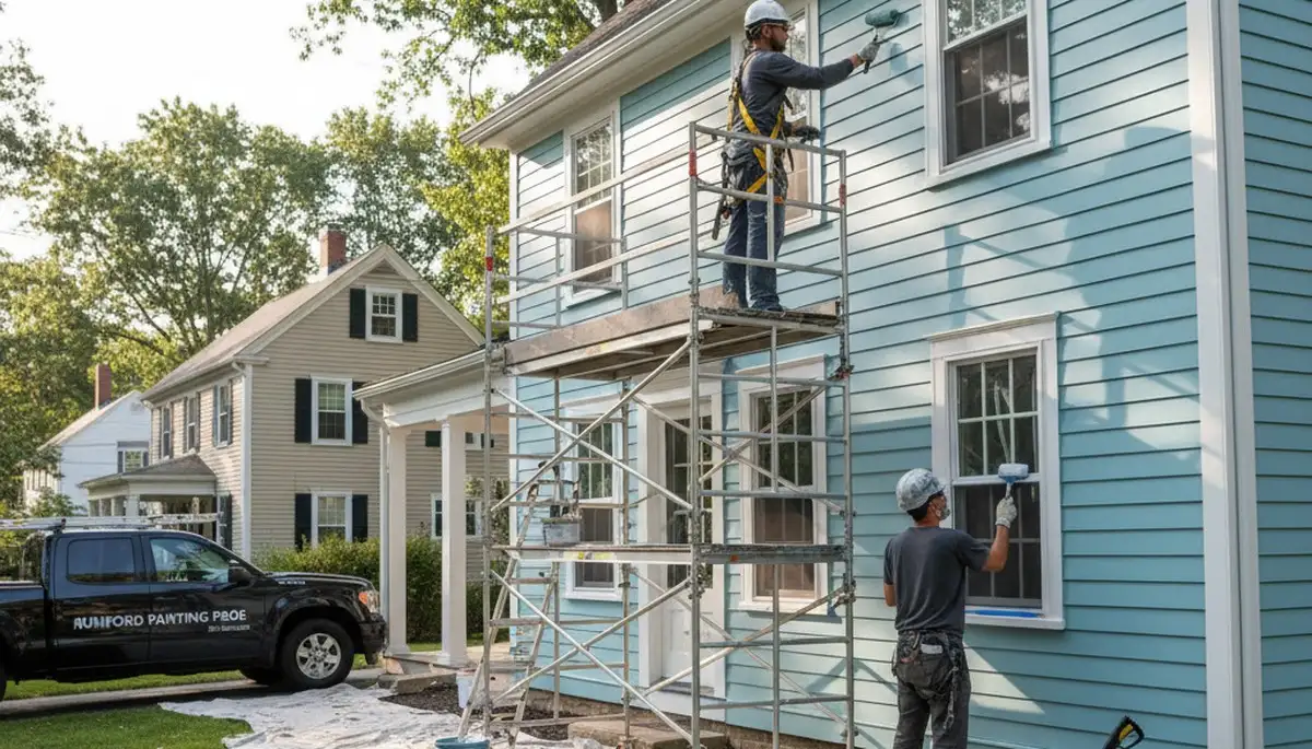 Painting contractor in Providence, RI providing professional residential and commercial painting services