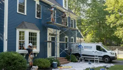 Providence, RI painting contractor for interior and exterior residential painting services