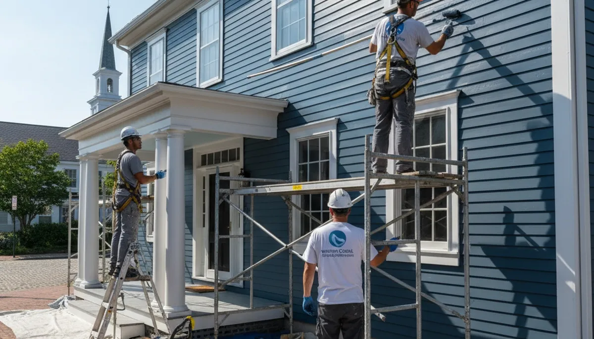 Providence, RI painting contractor serving residential and commercial interior and exterior painting projects