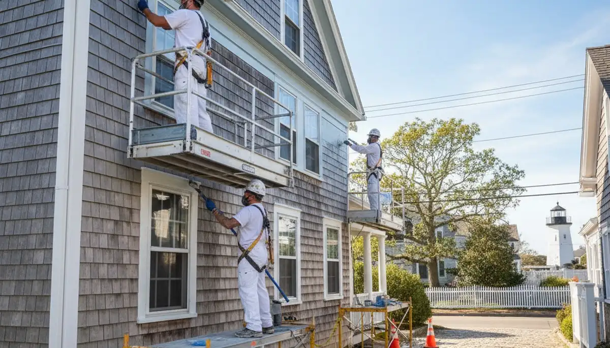 Painting contractors serving Providence, RI with professional interior and exterior painting services