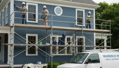 Providence, RI painting contractor delivering professional interior and exterior house painting services